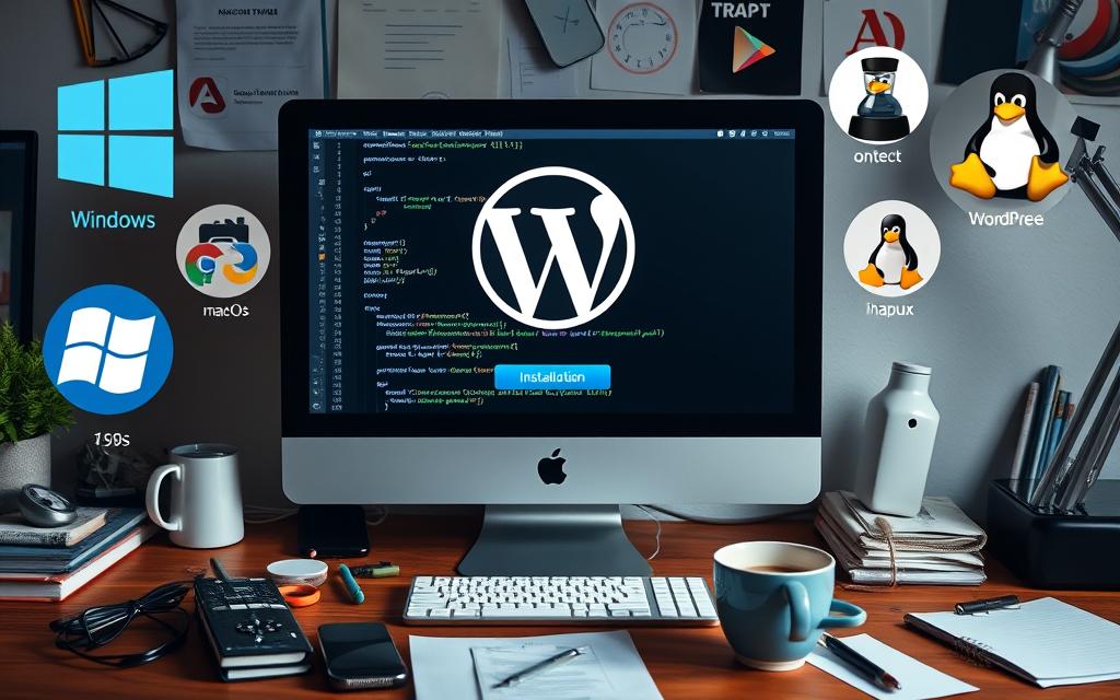 Installing WordPress on different operating systems