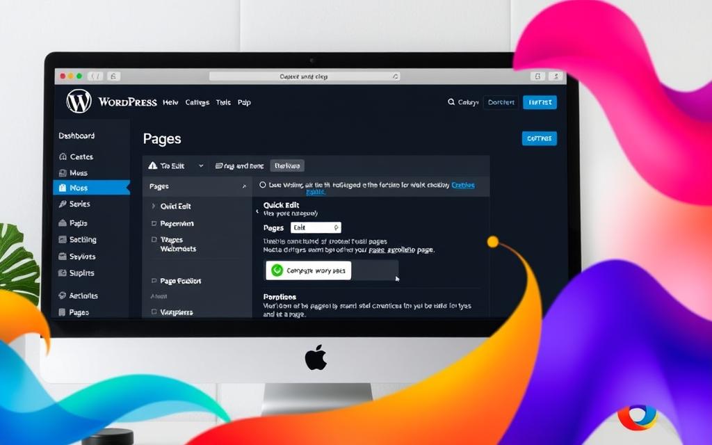 Quick Edit WordPress Pages