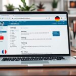 how to change the language on wordpress