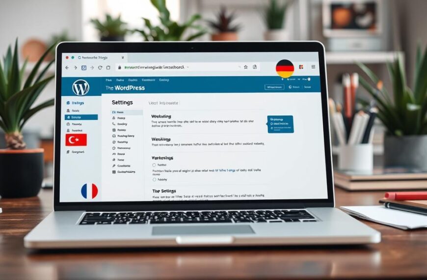 how to change the language on wordpress