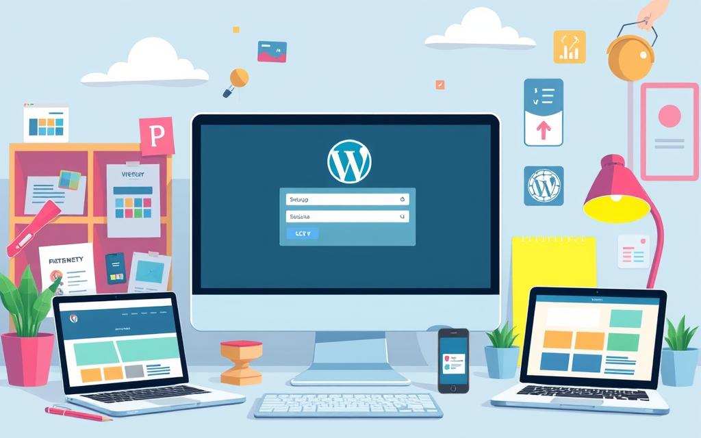 how to create a wordpress website for free