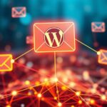 how to link email to wordpress website