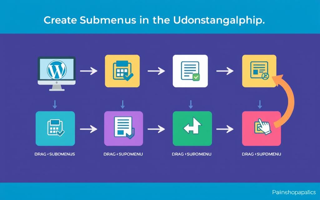 steps to create submenus