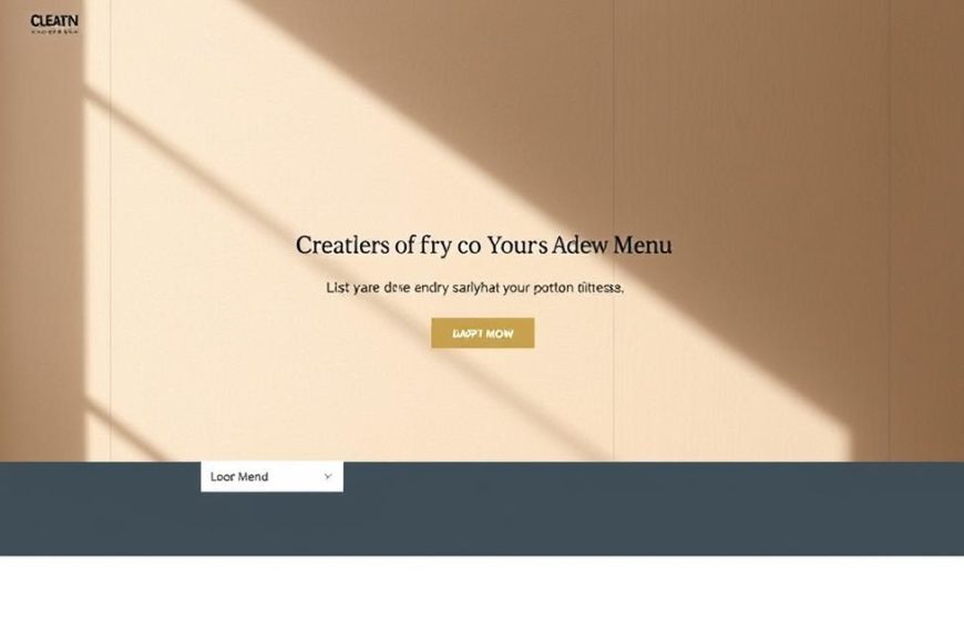 How to create a dropdown menu in WordPress