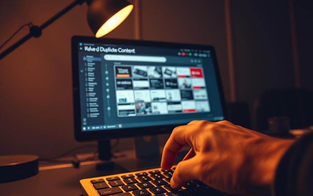 SEO duplicate content management